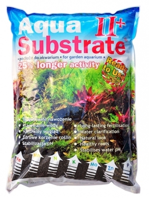 Aqua Substrate II+ 1,8 kg Powder  (czarne)