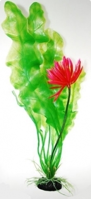 Sztuczna roślina akwariowa Onowodek kwitnący 20cm HAILEA